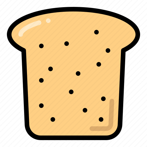 Loaf, bread, bread loaf, slice icon - Download on Iconfinder