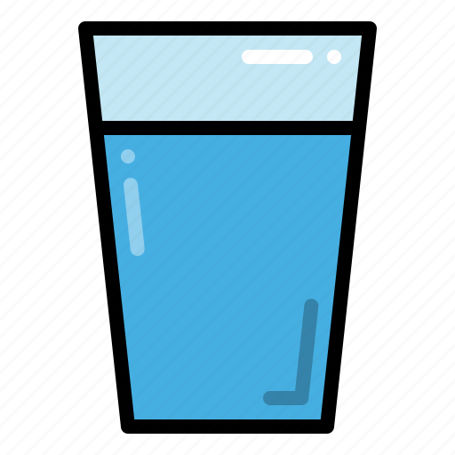 Water, glass of water, drink, glass icon - Download on Iconfinder
