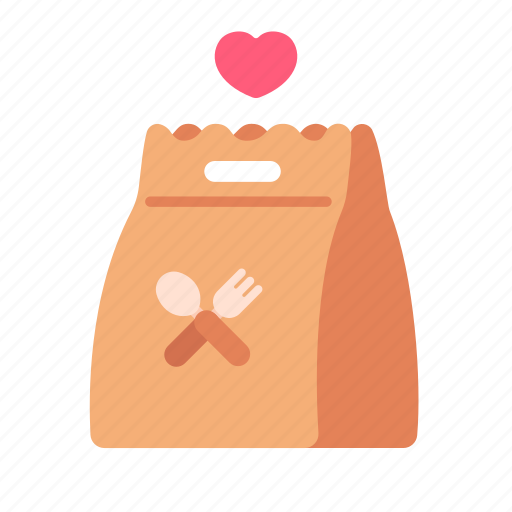 Care, delivery, food, meal, package, shipping, take home icon - Download on Iconfinder