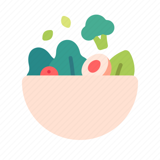 Diet, food, healthy, salad, vegan, vegetable icon - Download on Iconfinder