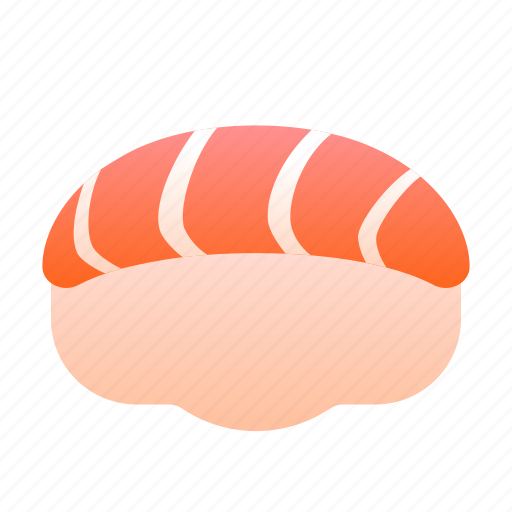 Asian, eat, food, japanese, rice, salmon, sushi icon - Download on Iconfinder