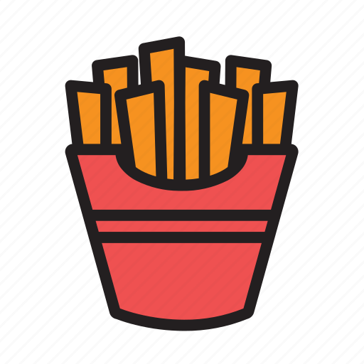 Eat, food, french, fries, potato icon - Download on Iconfinder