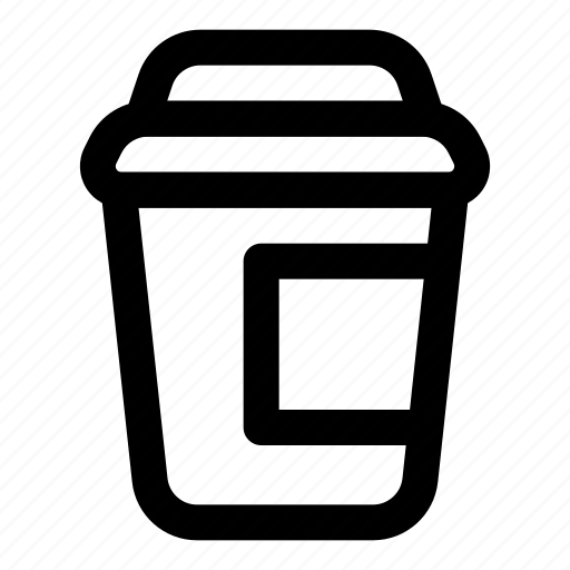 Coffee, cup, shop, paper, hot, drink, take icon - Download on Iconfinder