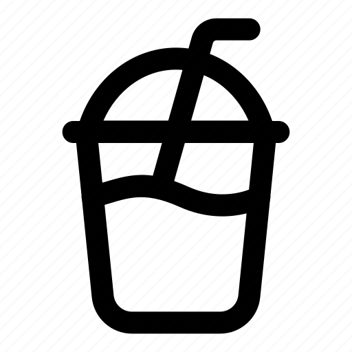Milkshake, drink, cup, glass, food, dessert, chocolate icon - Download on Iconfinder