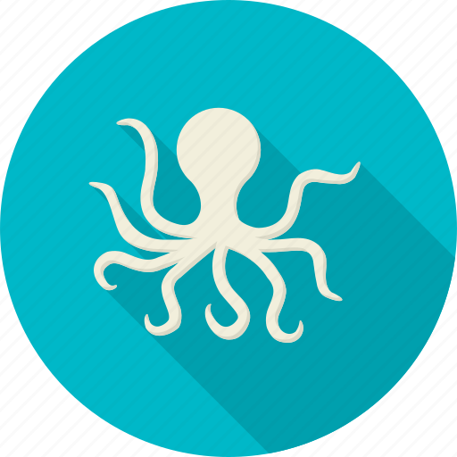 Food, restaurant, seafood, octopus, animal, fish, fishing icon - Download on Iconfinder