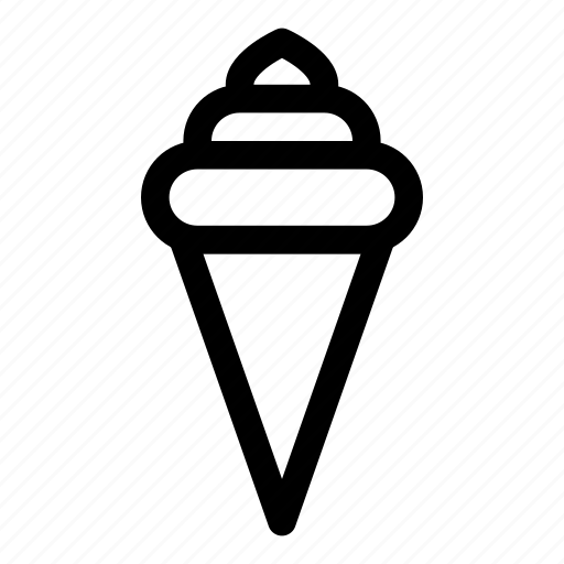 Cone, cornet, cream, food, ice, wafer icon - Download on Iconfinder