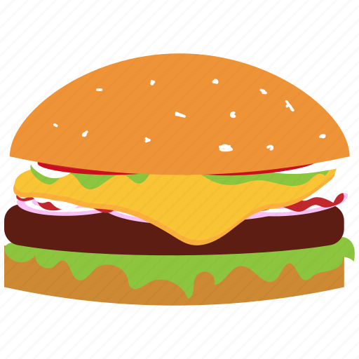 Burger, fast, food, hamburger icon - Download on Iconfinder