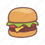 burger, cheese, cooking, fastfood, food, hamburger, restaurant 