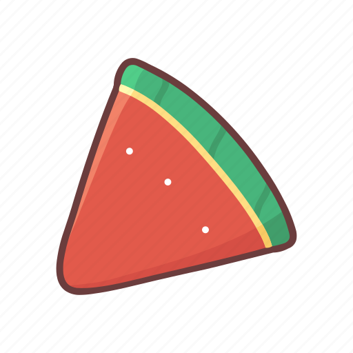 Fruit, healthy, organic, slice, summer, vegan, watermelon icon - Download on Iconfinder