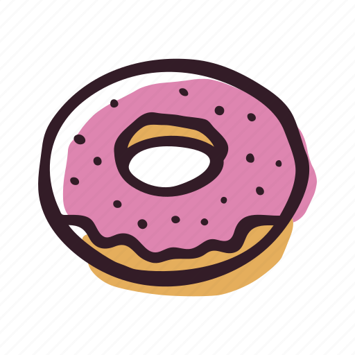 Bakery, breakfast, doughnut, food, pastry, snack icon - Download on Iconfinder