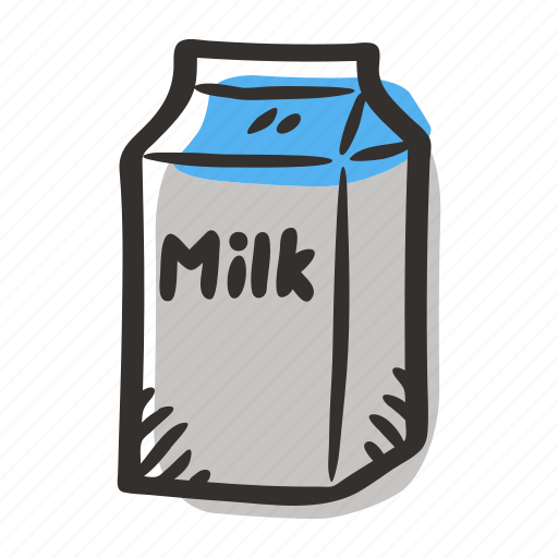 Breakfast, cow, healthy, milk, milk carton, milk product icon - Download on Iconfinder