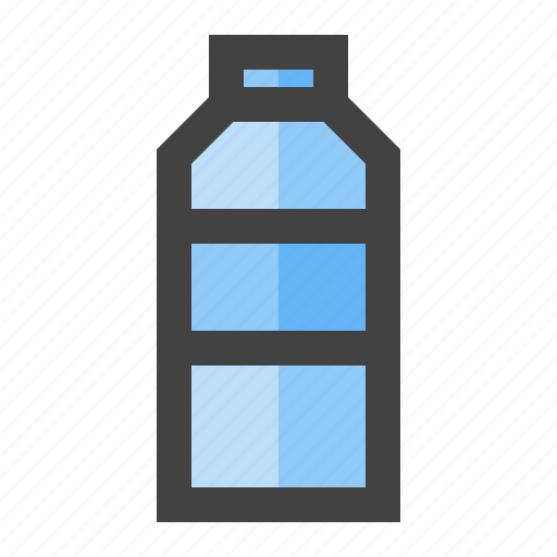 Beverages, bottle, drink, food, milk, mineral, water icon - Download on Iconfinder