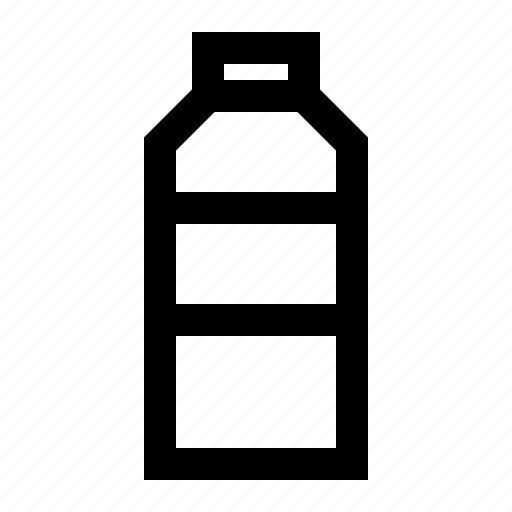 Beverages, bottle, drink, food, milk, mineral, water icon - Download on Iconfinder