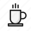 coffeefood, line, mug, round 