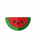 food, round, watermelon 