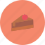 cake, chocholate, delicious, food, of, slice 