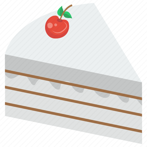 Bakery food, cake piece, cake slice, dessert, sweet food icon - Download on Iconfinder