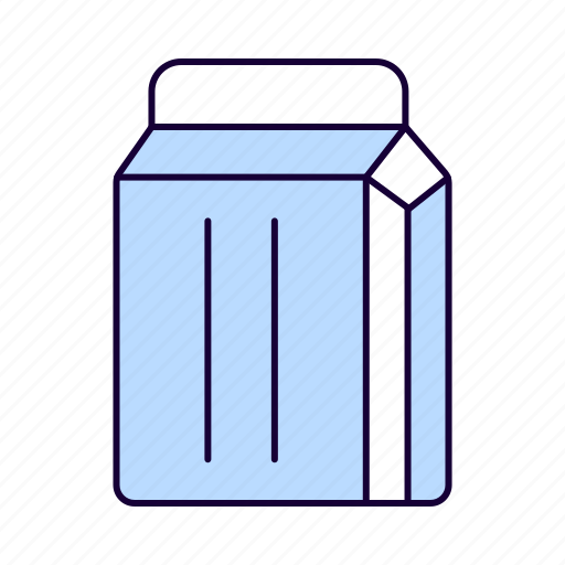 Drink, milk, packet icon - Download on Iconfinder