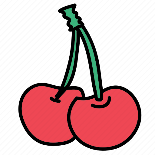 Cherry, delicious, food, fruit, healthy, taste icon - Download on Iconfinder