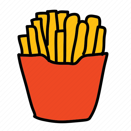 Fast food, food, french, fries, meal icon - Download on Iconfinder