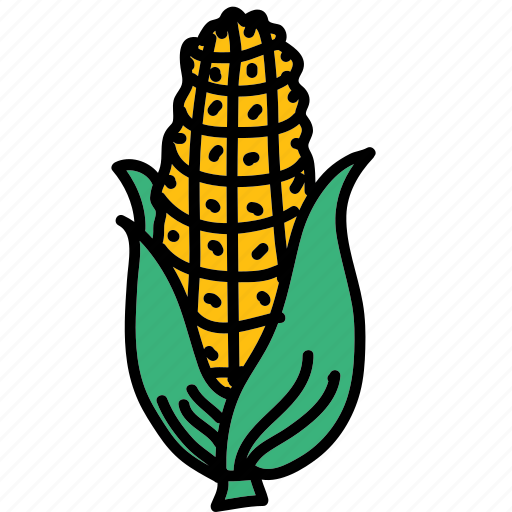 Corn, food, harvest, ingredient, maze, taste icon - Download on Iconfinder