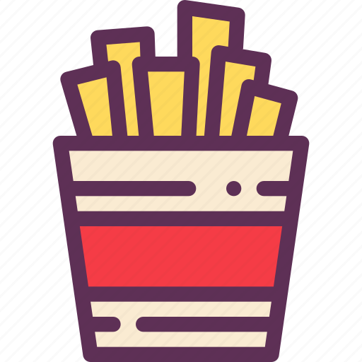 Fastfood, food, french, fries, potatoes icon - Download on Iconfinder