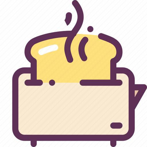 Bread, breakfast, food, fry, toasts icon - Download on Iconfinder