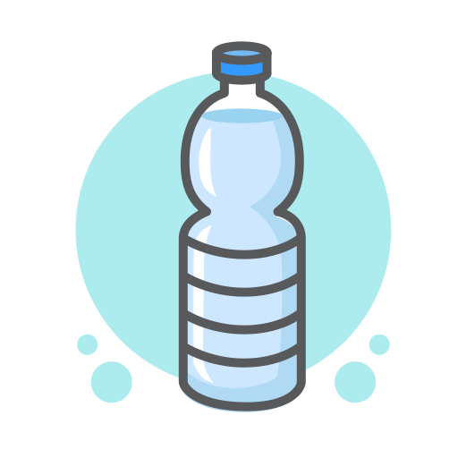 Restaurant, drinking water, bottle packaging, hygienic water icon - Free download