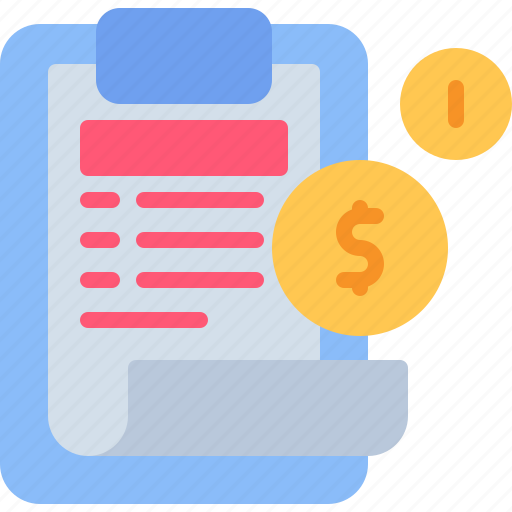 Billing, payment, invoice, receipt, bill icon - Download on Iconfinder