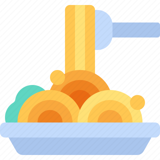 Pasta, spaghetti, italian, food, fork, dish icon - Download on Iconfinder