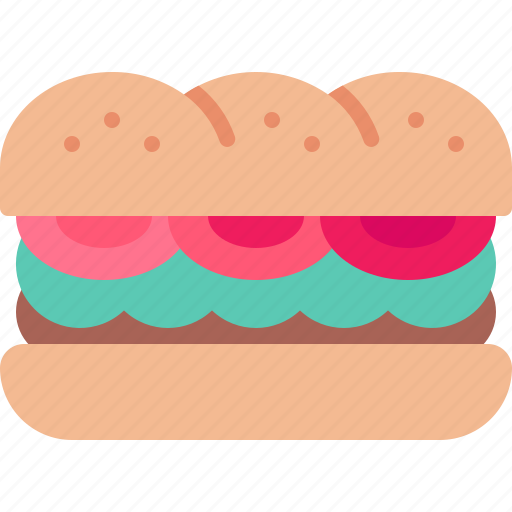 Sandwich, bread, fast, food, junk icon - Download on Iconfinder
