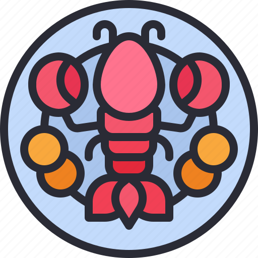 Lobster, food, sea, life, animals, restaurant icon - Download on Iconfinder