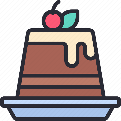 Pudding, custard, dessert, sweet icon - Download on Iconfinder