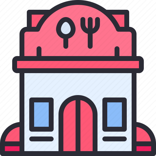 Restaurant, spoon, fork, buildings, store icon - Download on Iconfinder