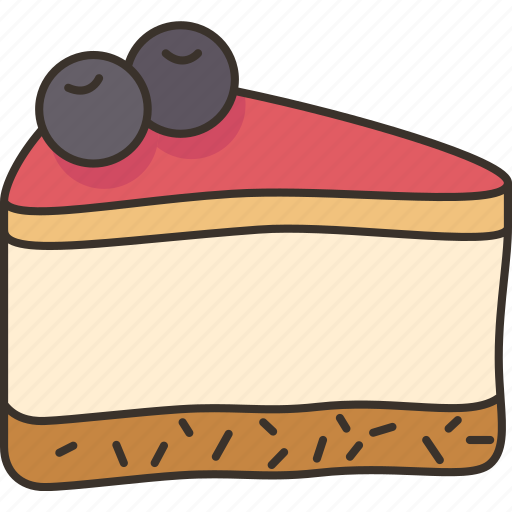 Cheesecake, slice, dessert, sweet, gourmet icon - Download on Iconfinder