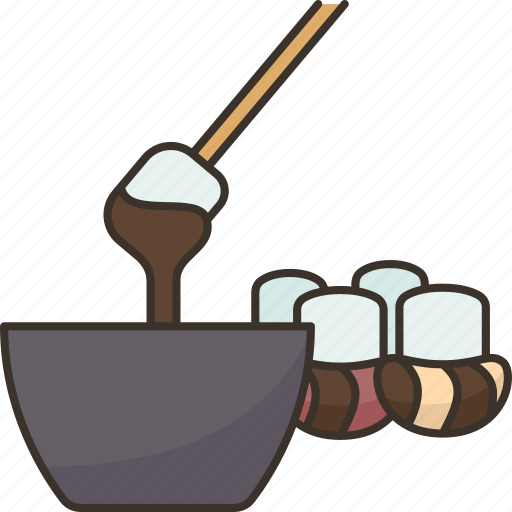 Chocolate, fondue, dip, dessert, culinary icon - Download on Iconfinder