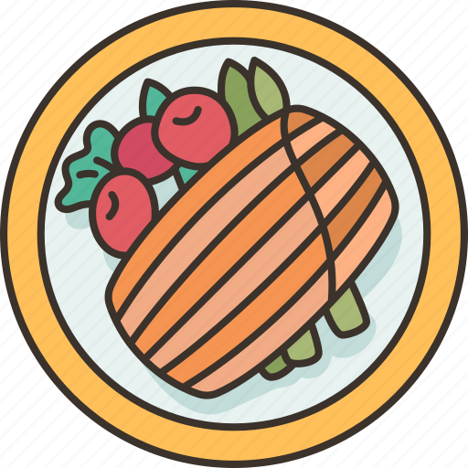 Salmon, sashimi, seafood, fresh, cuisine icon - Download on Iconfinder