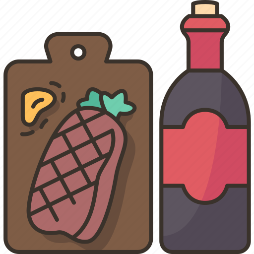 Wine, pairing, food, drinks, tasty icon - Download on Iconfinder