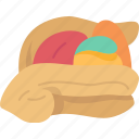 bread, sweet, bakery, breakfast, pastry