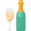 champagne, bottle, beverage, celebration, party 