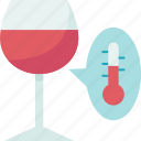 wine, temperature, thermometer, measurement, winery