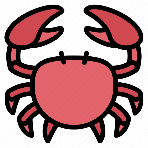 Crab, food, seafood, shellfish icon - Download on Iconfinder