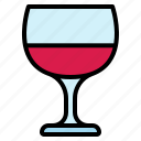 drink, glass, water, wine