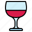 drink, glass, water, wine 