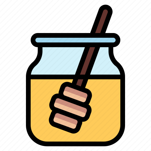 Bee, honey, jam, jar icon - Download on Iconfinder