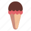cone, cream, ice, tasty 