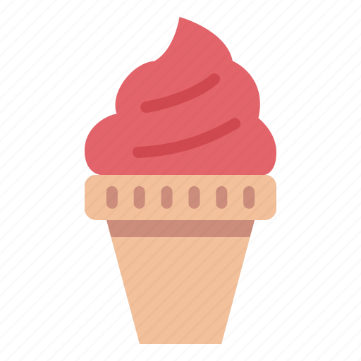 Cone, cream, ice, yummy icon - Download on Iconfinder