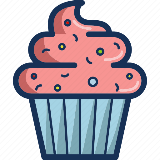 Bakery, cake, cream, cupcake, dessert, food, sweet icon - Download on Iconfinder
