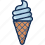 cone, cream, dessert, ice, ice cream, sweet 