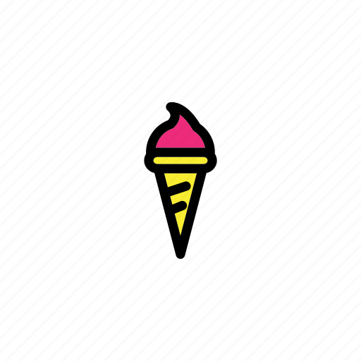 Color, food, ice cream, set, vector icon - Download on Iconfinder